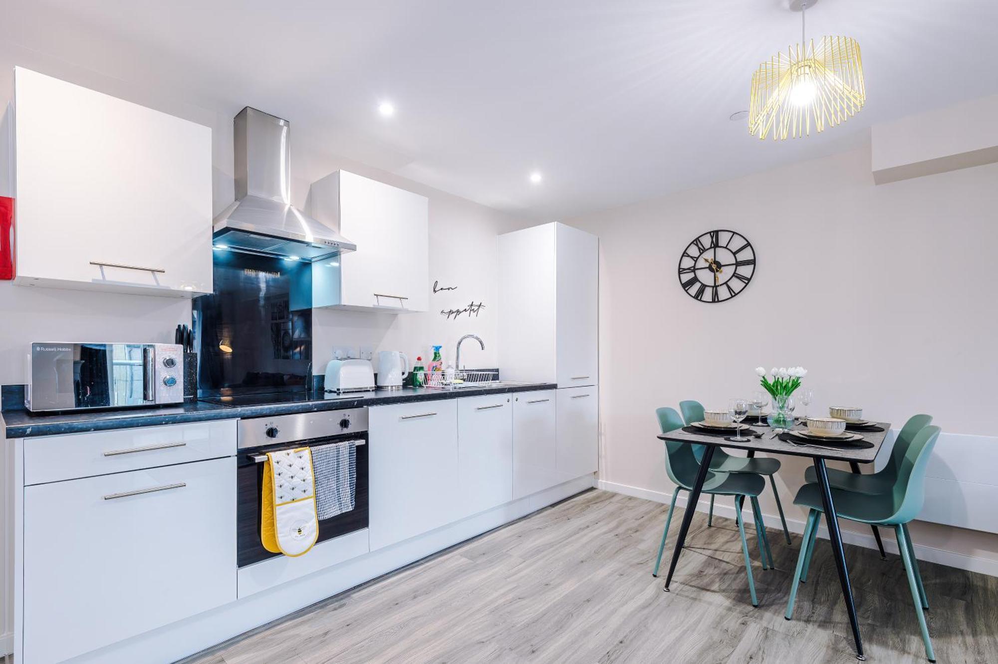 Deluxe New Build 2 Bedroom 2 Bathroom Apartment - Free Secure Parking Manchester Exteriér fotografie