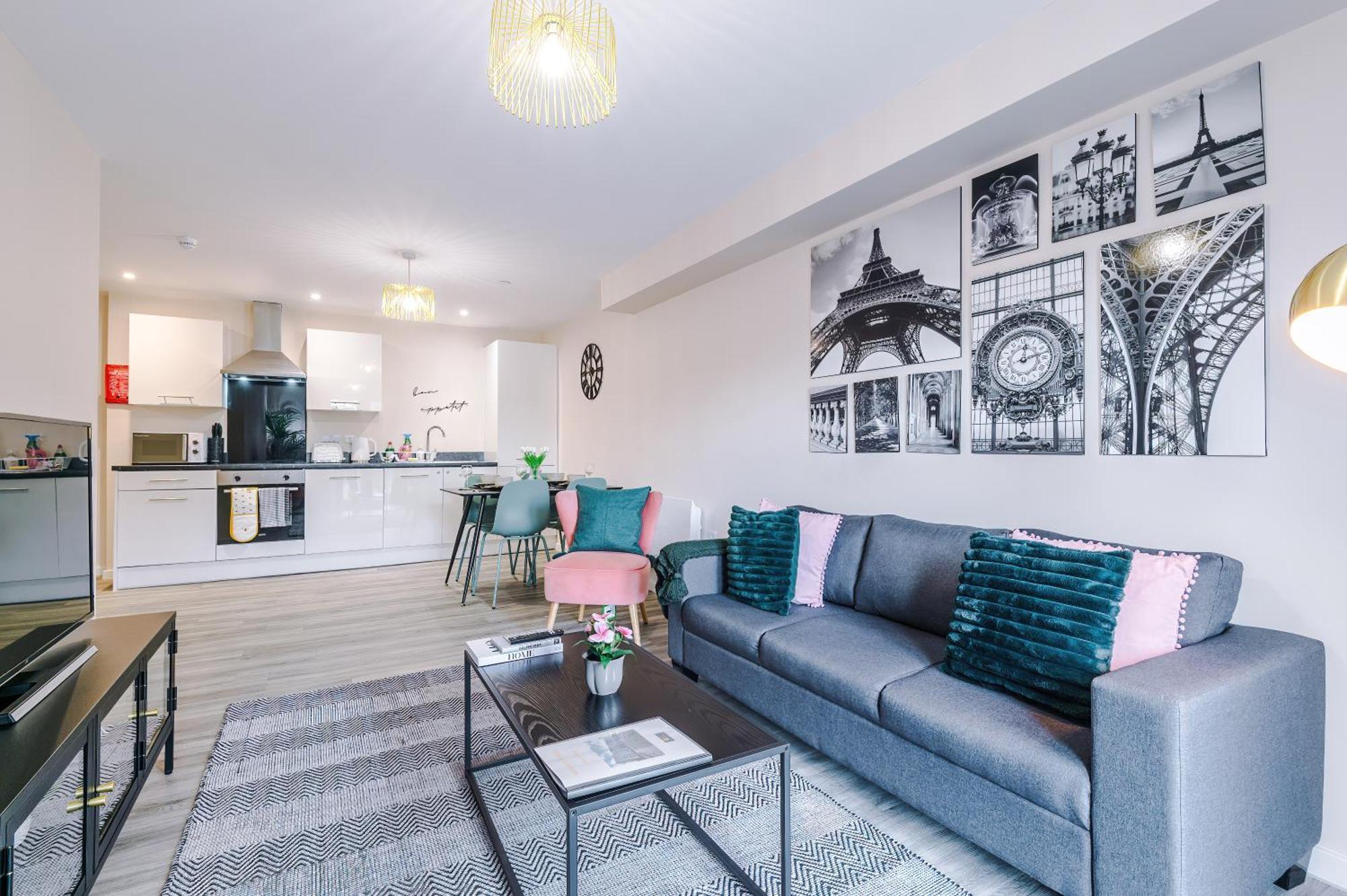 Deluxe New Build 2 Bedroom 2 Bathroom Apartment - Free Secure Parking Manchester Exteriér fotografie