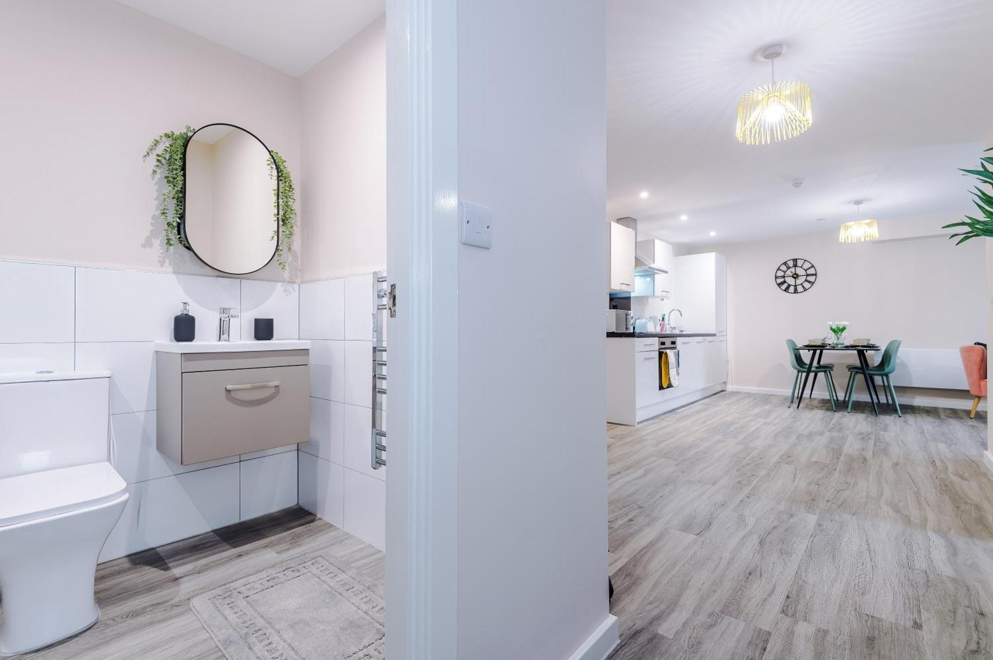 Deluxe New Build 2 Bedroom 2 Bathroom Apartment - Free Secure Parking Manchester Exteriér fotografie